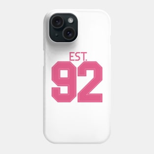 Est. 92 pink Phone Case