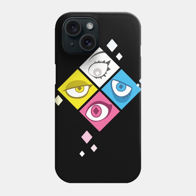 Diamond Eyes Phone Case by LabRat