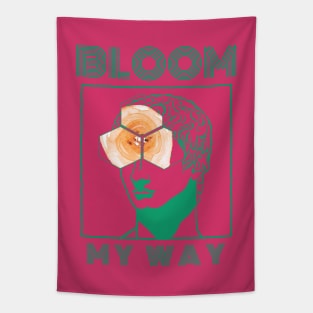 Bloom My Way in Colour Mint Tapestry