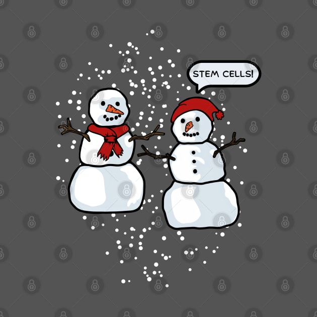 Snowman Sees Stem Cells by Slightly Unhinged