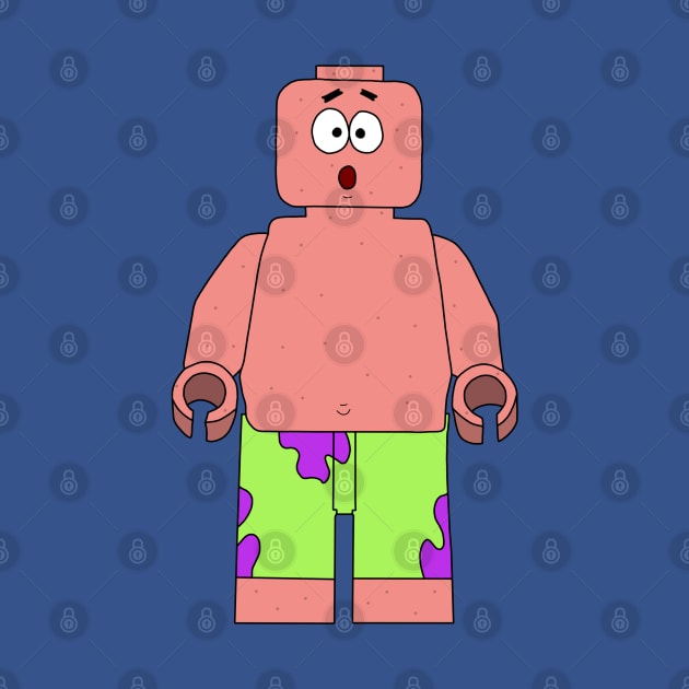 LEGO Patrick by Bridge_the_Ink