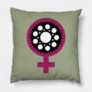 Chain Ring Girl Power 2 Pillow