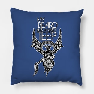 Beard Teep Pillow