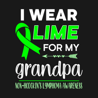 I Wear Lime For My Grandpa T-Shirt