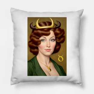 Taurus Girl Pillow