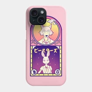 The Wolf and the Rabbit // Anime Animals Tv Show Merch Phone Case