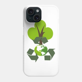 Environmental Friendly Green Eco Recycle Reuse Phone Case