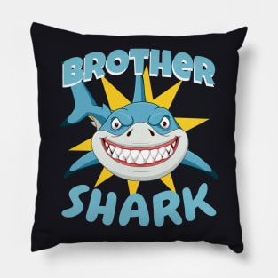 Brother Shark funny Kids Gift Pillow