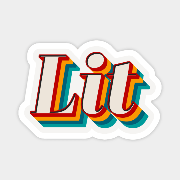 Lit Magnet by n23tees