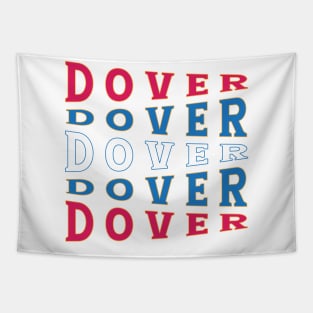 TEXT ART USA DOVER Tapestry