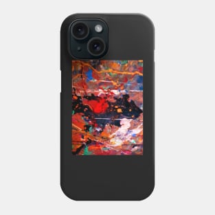 Perception in Red By Avril Thomas - Adelaide Artist Phone Case