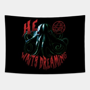 He Waits Dreaming Tapestry