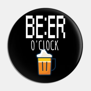 BEER O'clock Pin