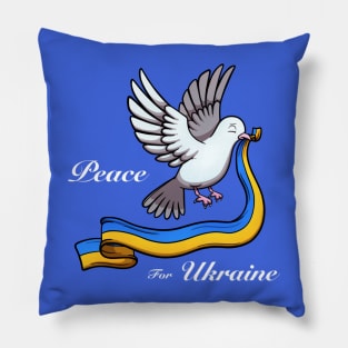 Peace For Ukraine Pillow