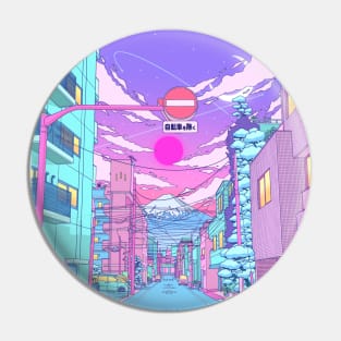 dream japan street Pin