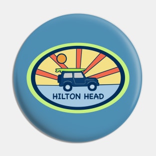 Hilton Head SC Beach Day Pin