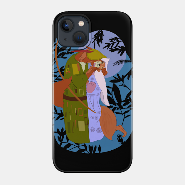 Moonlit Klimt - Robin Hood - Phone Case