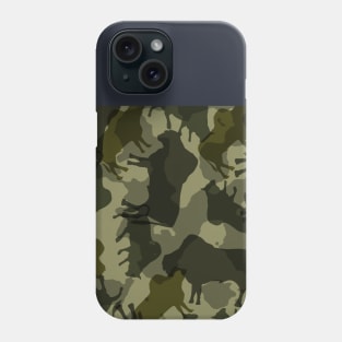 bull camouflage Phone Case