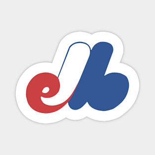 Montreal Expos Logo Magnet