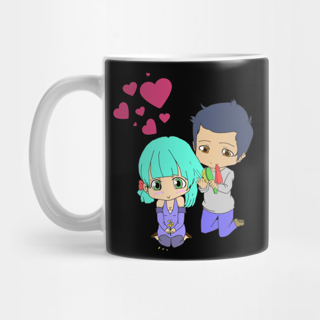 Cute Manga Couple In Love Girl And Boy Anime Cute Couple Mug