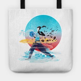 hoolahooping with elements Tote