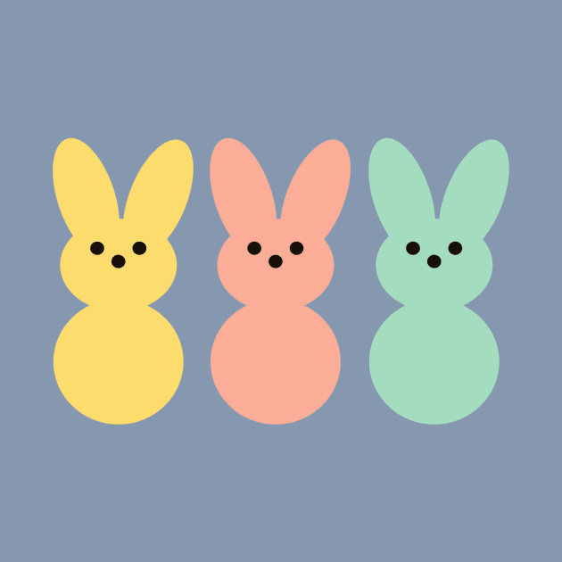 Cute Easter rabbit- bunnies by Mia