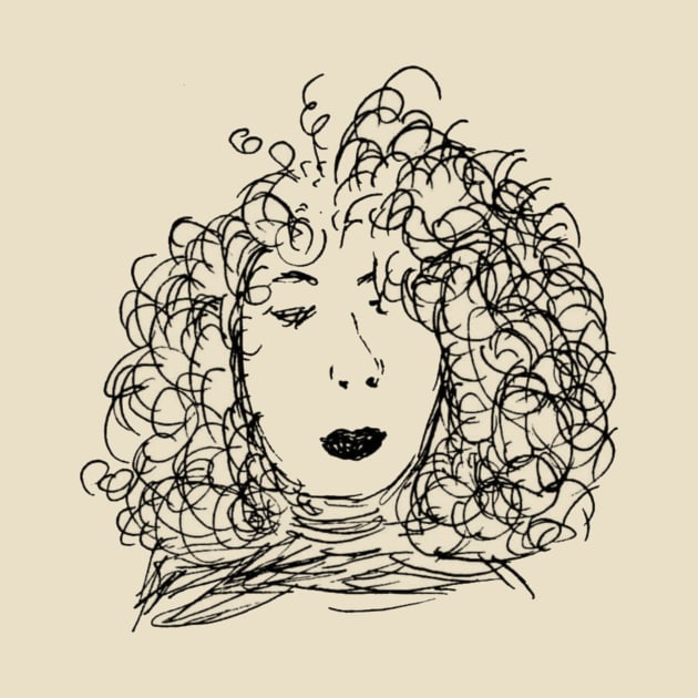 Curly Hair Lady by abagold