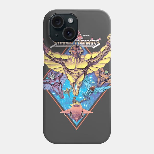 SilverHawks Phone Case by geeeeeeeeeeeek