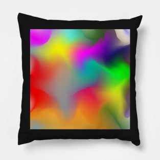 Abstract gradient color pattern Pillow