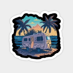 Caravan life Magnet