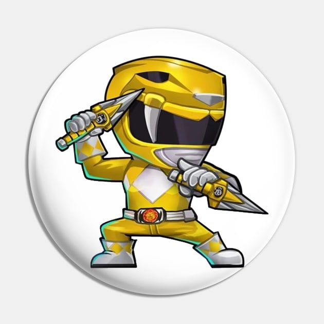 yellow ranger Pin by mprokolo corgi