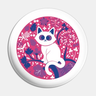 Bisexual Pride Cat Pin