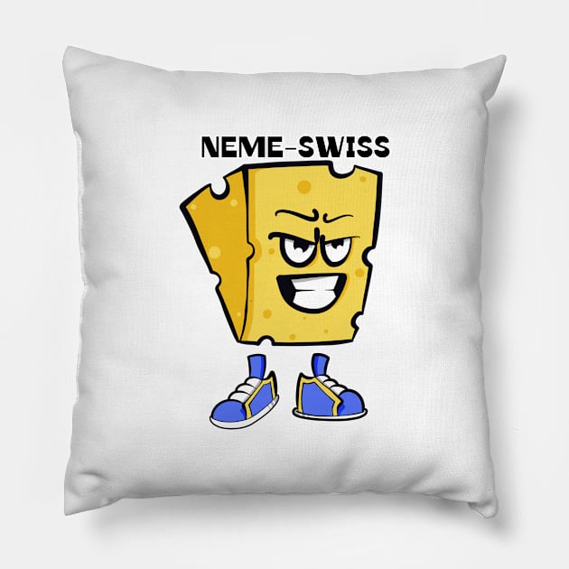 Neme-Swiss Pillow by Art by Nabes