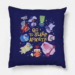 Inside Out 2: Go to Sleep Anxiety Pillow