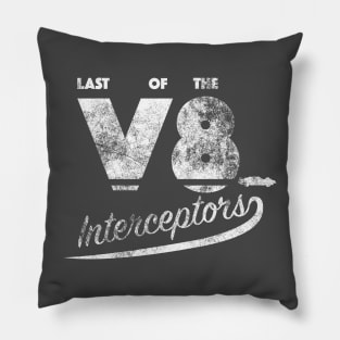 Last of the V8s Pillow