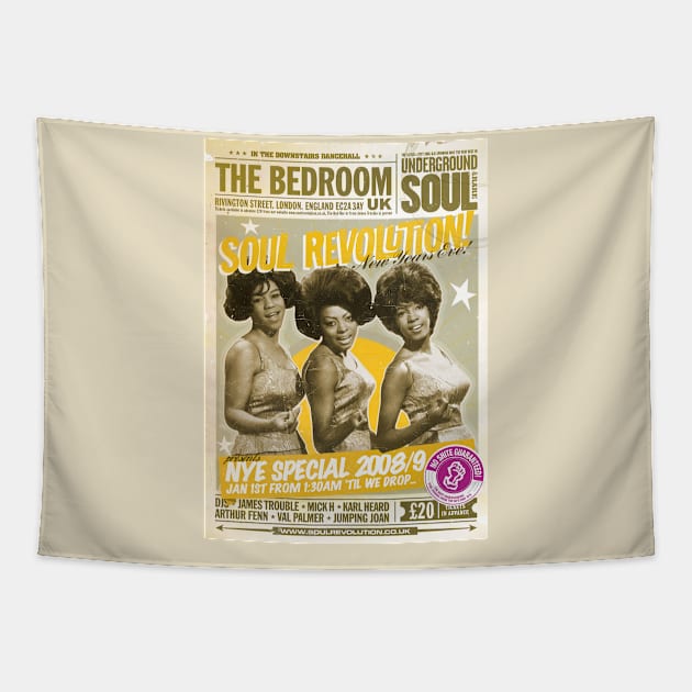 SOUL CONCERT THE BEDROOM Tapestry by MakLampir Grandong