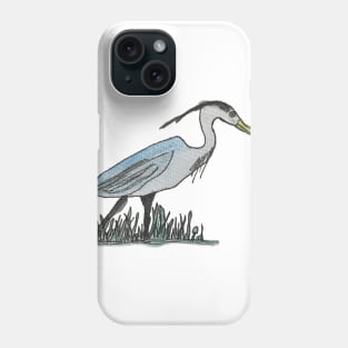 Heron King Phone Case