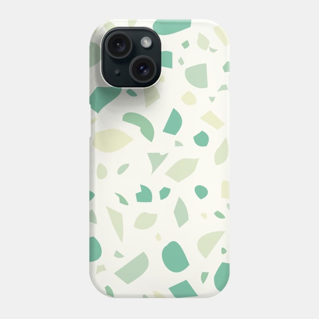 Greenish terrrazzo Phone Case by LemonBox