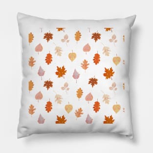 Autumn Leaves Pattern, Fall vibes Pillow