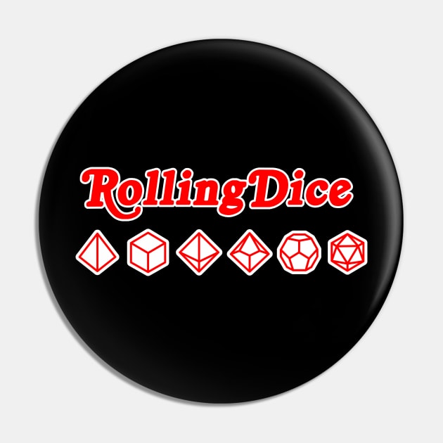 Rolling Dice Pin by OfficialTeeDreams