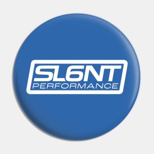 Slant 6 Performance (White + Blue) Pin