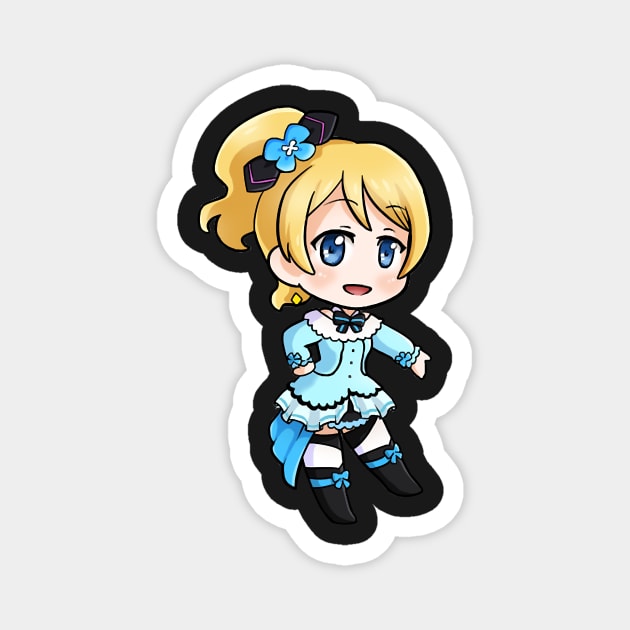 Eli Ayase chibi Magnet by Fracassa8