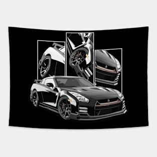 Nissan GTR r35 classic Tapestry