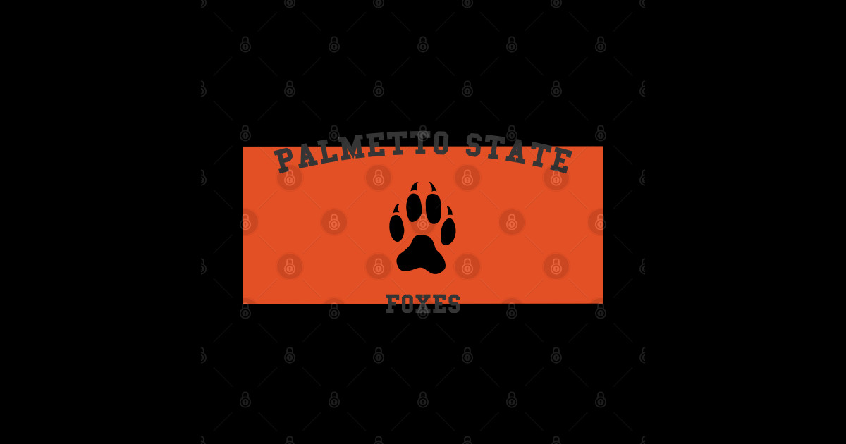 Palmetto Foxes - Palmetto Foxes - Sticker | TeePublic