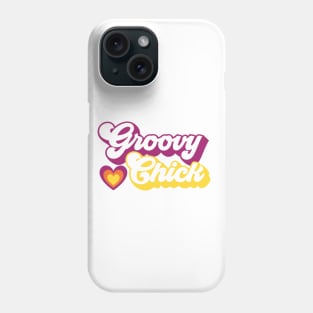 Groovy Chick Love Phone Case