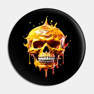 SKULL MELTING Pin