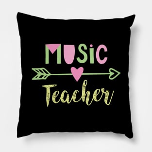 Music Teacher Gift Idea Pillow