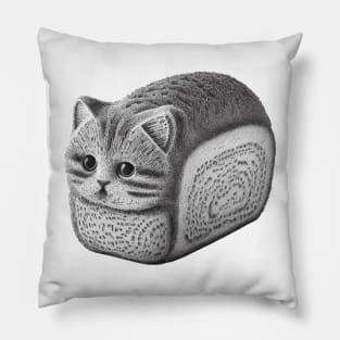 Funny cat loaf Pillow