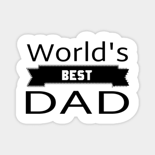 world's best dad Magnet