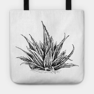 Aloe Vera Botanical Art Tote